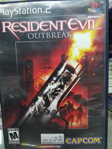 Resident Evil Outbreak Con Manual Para Ps2 Fisico Original 