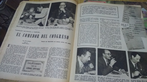Leoplan 603 El Comedor Del Congreso  Año 1959