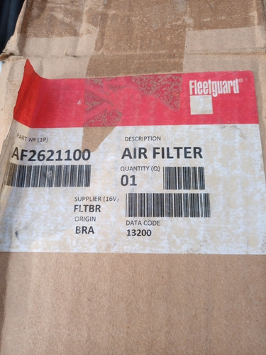 Imagen 2 de 5 de Filtro Aire Secundario Ford Cargo (1721 2632 4432) Volkswage