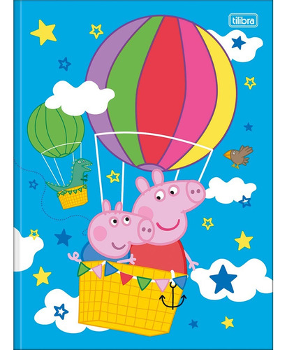Caderno Brochurao C/d 80 Folhas Peppa Pig Tilibra