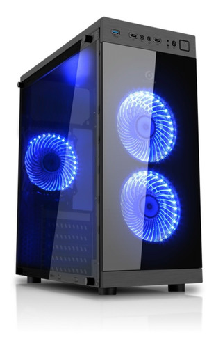 Pc Gamer I7, 16gb Ram,rx 570 8gb,hd 500gb Gabinete C/ Led