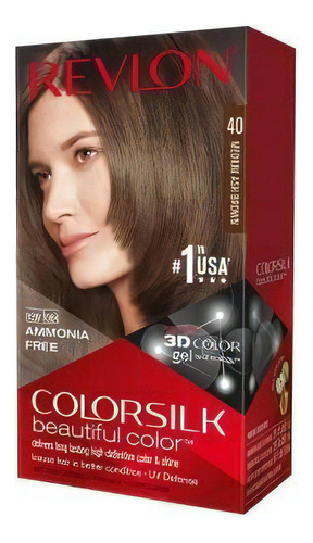 Revlon - Colorsilk - Castaño Mediano Cenizo - 40