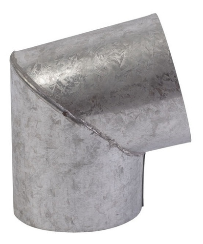 Codo 90° Diametro 12,5 Cm Desagüe Zingueria Chapa Galvaniz