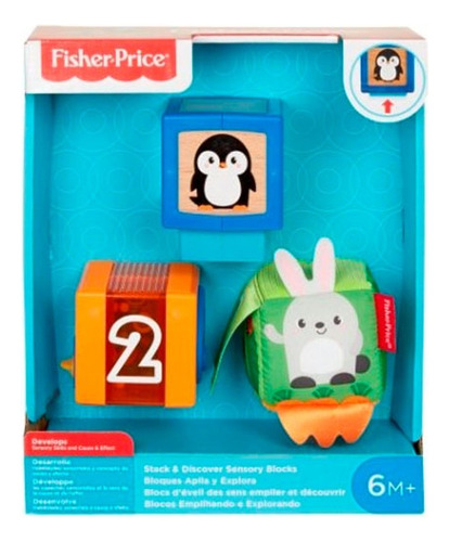 Fisher Price Bloques Apila Y Explora