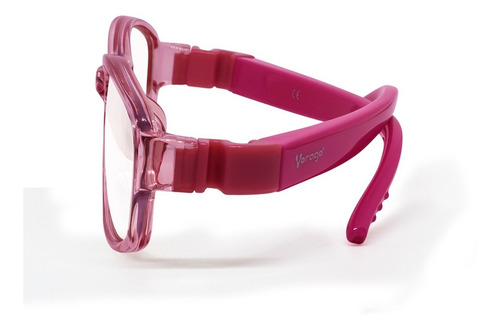 Imagen 4 de 5 de Lentes Vorago Con Proteccion Rosa Vorago Kids Kg-200-pk