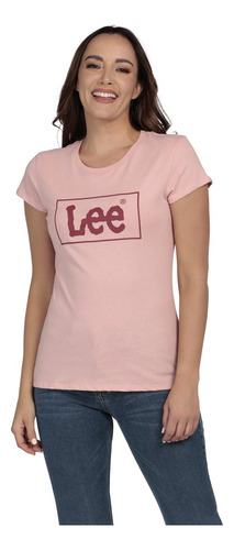 Playera Lee Mujer Manga Corta 28m2