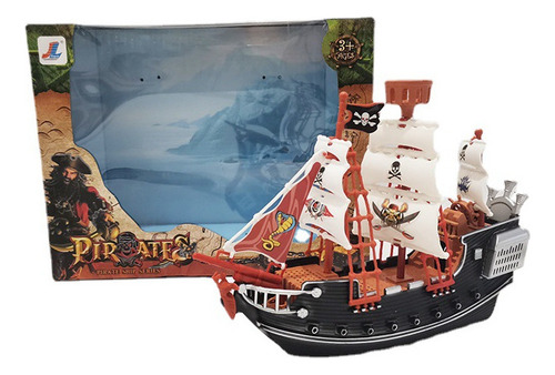 Barco De Juguetes Para Niños Modelo Barco Pirata Caribeño .