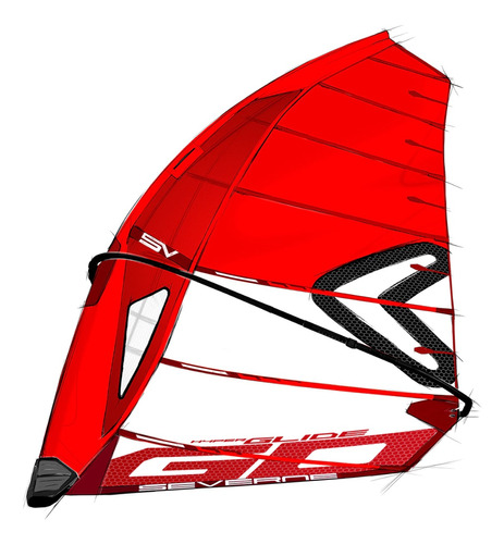 Vela Windsurf Severne Hgo 8.0 2021/22 Foil Nueva