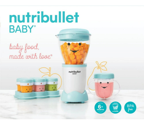 Nutribullet Baby. Original. Nuevo. 16 Piezas. Importado