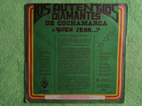 Eam Lp Vinilo Los Autenticos Diamantes Quien Sera 1983 Peru (Usado)