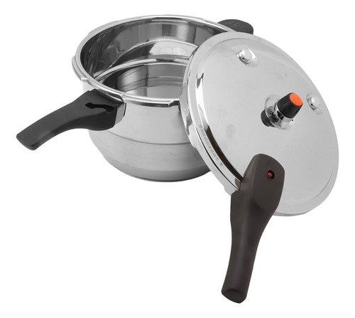 Olla A Presión De Acero Inoxidable Y Rejilla Para Cocinar Al