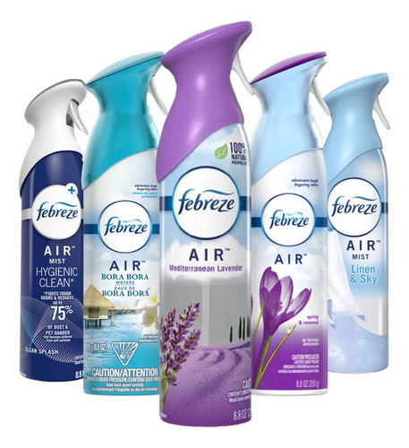 Desodorante Ambiental Febreze - Colección Completa