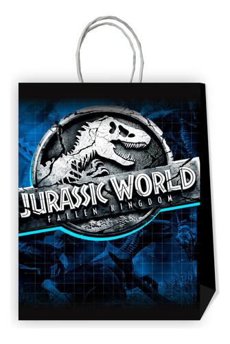 Pack 6 Bolsas De Papel Sorpresa Cumpleaños Jurassic World