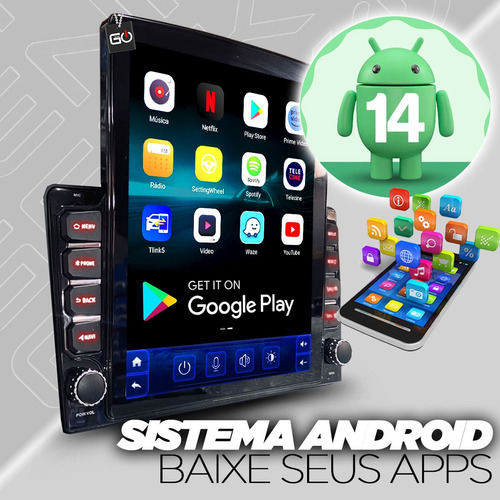 Multimídia Octacore Tesla Qled S10 2014 Carplay Sem Fio 4ram