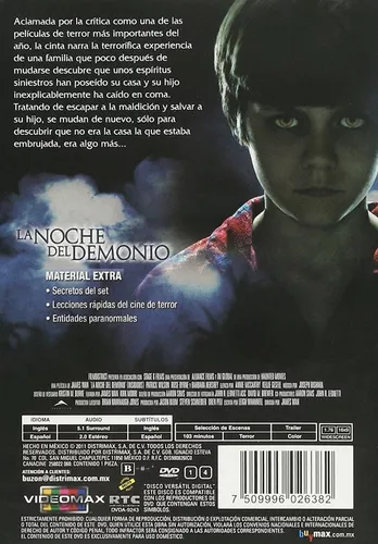 La Noche Del Demonio Insidious James Wan Pelicula Dvd