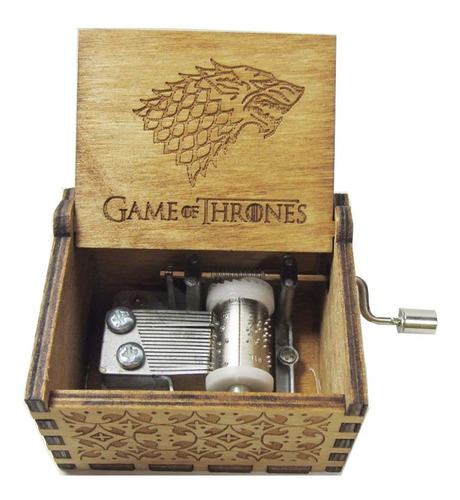 Caja Musical - Game Of Thrones Juego De Tronos Madera Got