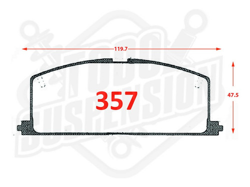 Pastilla De Frenos Delantera Toyota Paseo 1.5 1995-1999