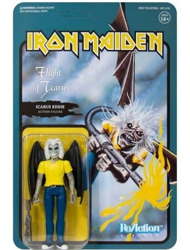 Iron Maiden Reaction Figure Icarus Eddie Figura D Accion