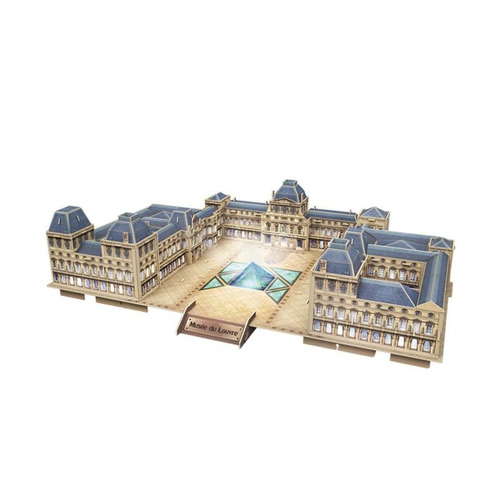 Puzzle 3d Louvre Con Led - Encontralo.shop -