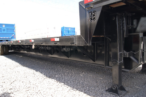 Remolque Chasis Cama Baja 40 A 50 Pies 2 Y 3 Ejes Lowboy