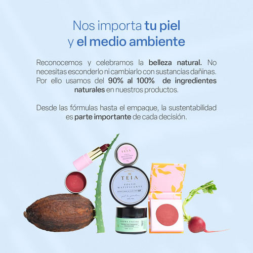 Jabón Facial Líquido Teia Cosméticos Naturales