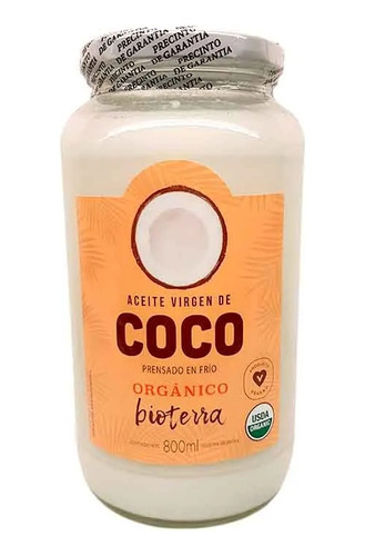 Aceite De Coco Virgen 800ml