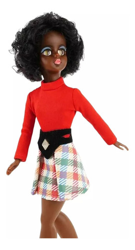 Edição Especial De Colecionador - Boneca Colecionável Menina Susi Morena Negra No Balanço Pista - Coleção Clássica - Relançamento Ano De 1974 - Estrela Brinquedos