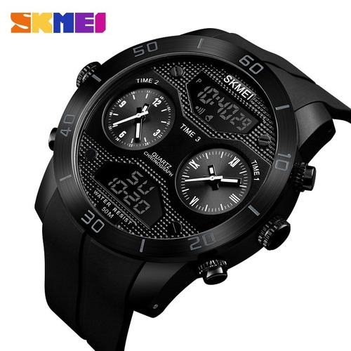 Reloj Skmei 1355 Acuático Deportivo 3 Tiempos 