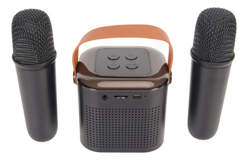 Mini Máquina De Karaoke Estereo Portable Rgb Light