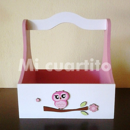 Imagen 7 de 10 de Cajas Porta Productos Del Bebe - Decoración Infantil
