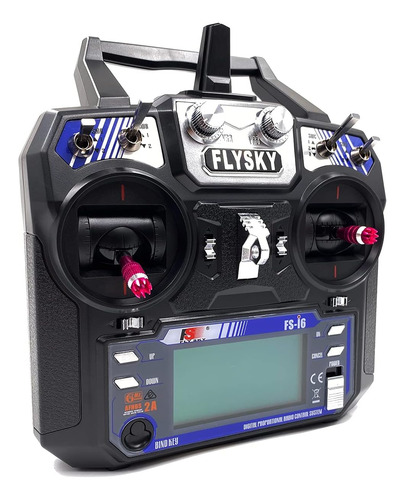 Radio Controlador De Transmisor Fs-i6, Con Receptor Fs-ia6