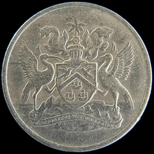 Trinidad Y Tobago, 25 Cents, 1966. Isabel Il. Vf