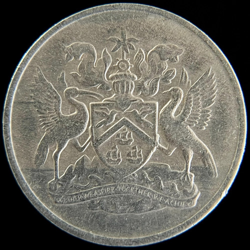 Trinidad Y Tobago, 25 Cents, 1966. Isabel Il. Vf (Usado)