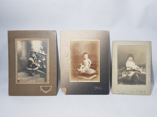 Antiguas Fotos De Estudio Fines Siglo 19 Bebes Mag 57435