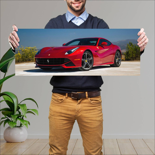 Cuadro 30x80cm Auto 2012 Ferrari F12berlinetta U 507