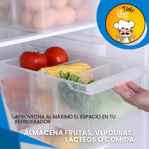 Organizador Multiusos Apilable Con Divisor Y Tapa | Versátil