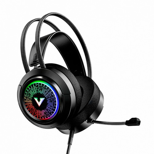 Imagen 1 de 6 de Auriculares Gamer Venom Headset Pc Luz Rgb Microfono Daewoo