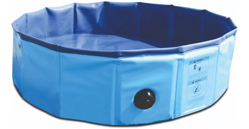 Pileta Piscina Para Perro - M-pets Pluf M -120x30