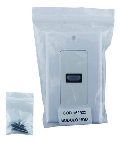 X6 Módulo Adaptador Enchufe Hdmi Fullhd Pared Muralla Hembra