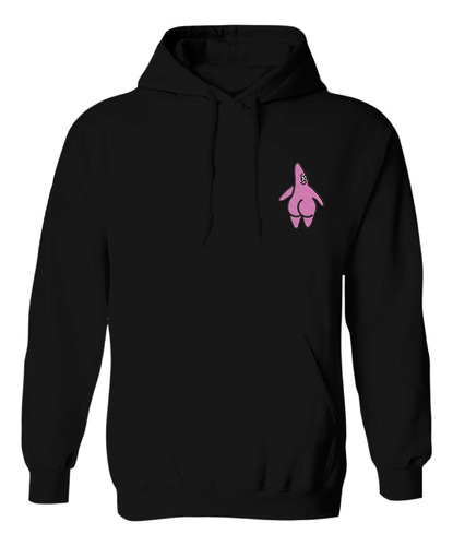 Sudadera Con Gorro Bordada Personaje Bob Esponaja Sexy Trase