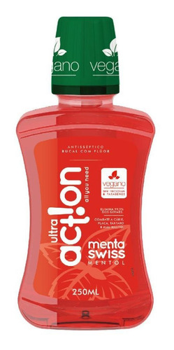 Antisséptico Bucal Ultra Action Menta Swiss 250ml