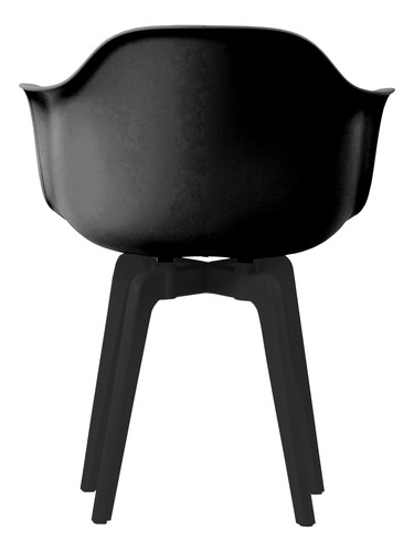 Silla Eames Con Descansabrazos Comedor Polipropileno Durable