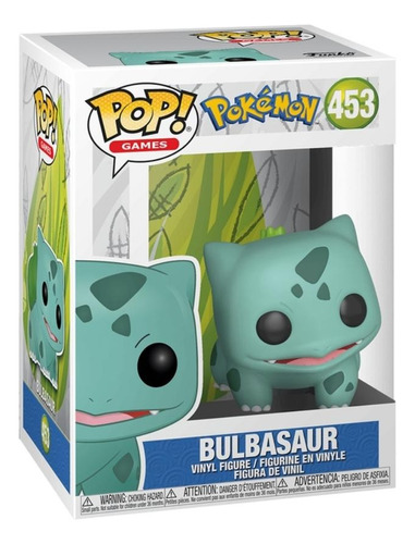 Boneco Funko Pop - Games - Pokemon - Bulbasaur