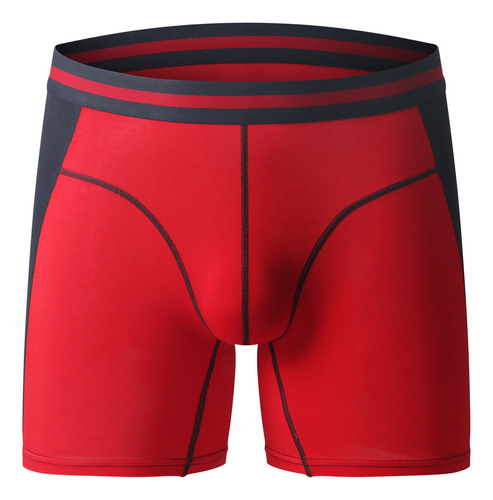 2 Piezas Colorblock Sports Men's Underwear Modal Cómodo
