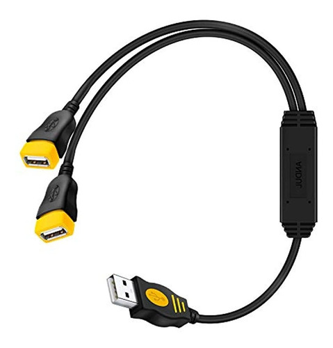 Cable Usb Splitter 2.0, Cable Macho A Hembra Dual Hub