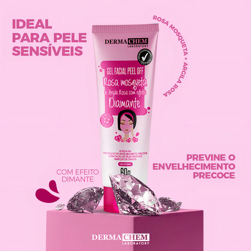 Kit Skincare Antirressecamento - Rosa Mosqueta - 8 Itens