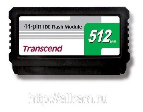 Ide Flash Module Dom 44 Pinos 512mb Transcend Ts512mdom44v-s