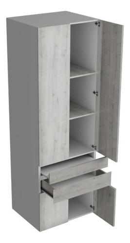 Amanta Muebles Mini Closet Con Repisas Puertas Abatibles