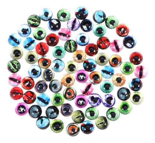 Colar De Cabochons Com Encosto Plano, 50 Unidades