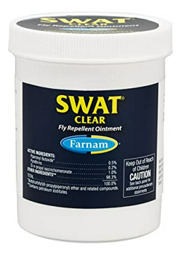 Farnam Swat Repelente De Moscas, Ungüento Transparente Para